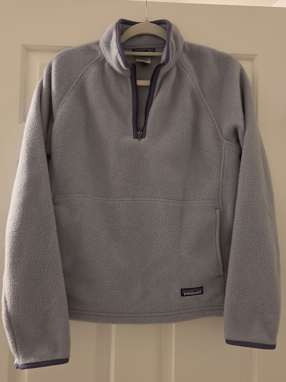 VTG 2004 Patagonia Women’s Synchilla Marsupial Half Zip Fleece Pullover M La